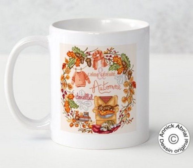 Mug illustré d'un dessin de Annick Abrial