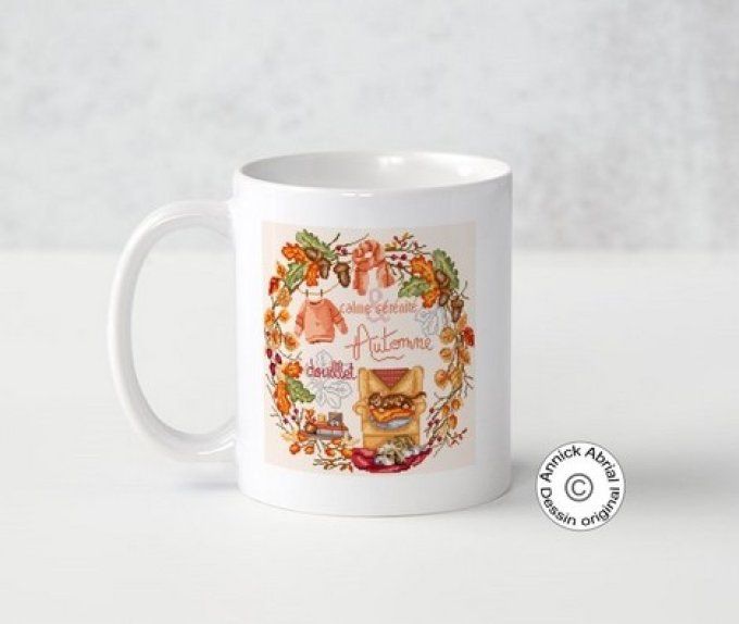 Mug illustré d'un dessin de Annick Abrial