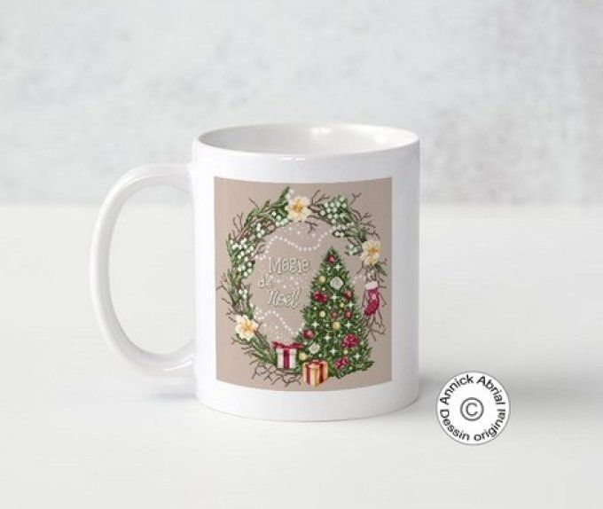 Mug illustré d'un dessin de Annick Abrial